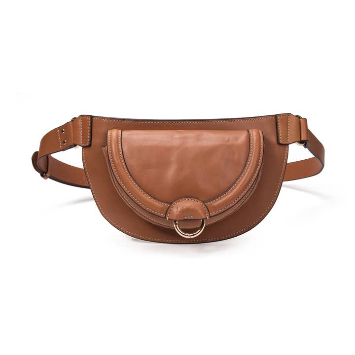 Marsupio in pelle Banane Ully miele per la vendita all'ingrosso da parte di kate lee