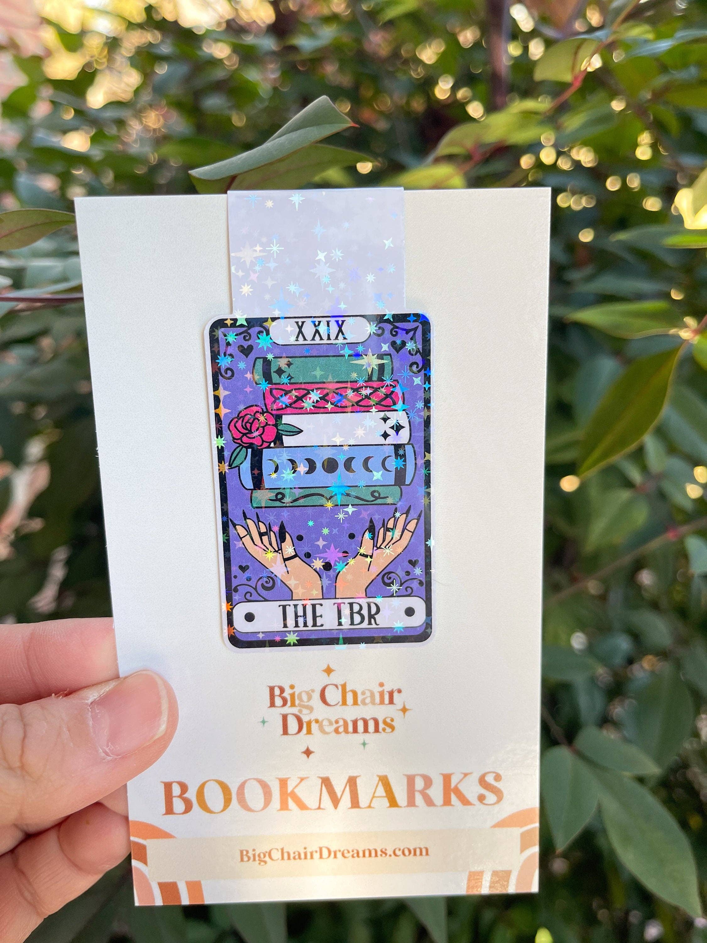 Big Chair Dreams - Venta al por mayor Marcapáginas - Tarot Card The TBR Magnetic Marker-Lector3