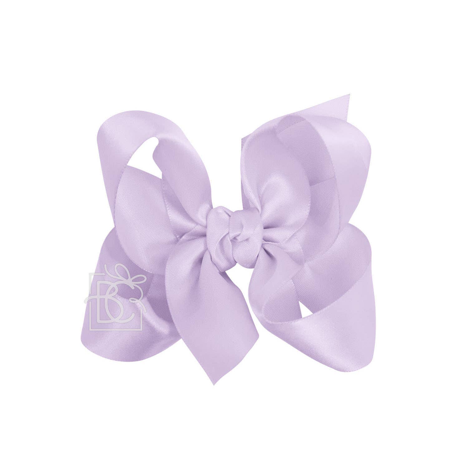 Beyond Creations, LLC - Wholesale Hair Bow - Kids - SATIN BOW ON CLIP270