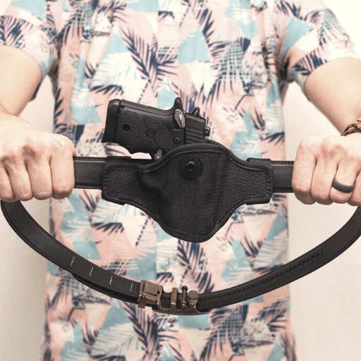 Tough Apparel - Vendita all'ingrosso Cintura - Uomo - Cintura in pelle nera EDC2