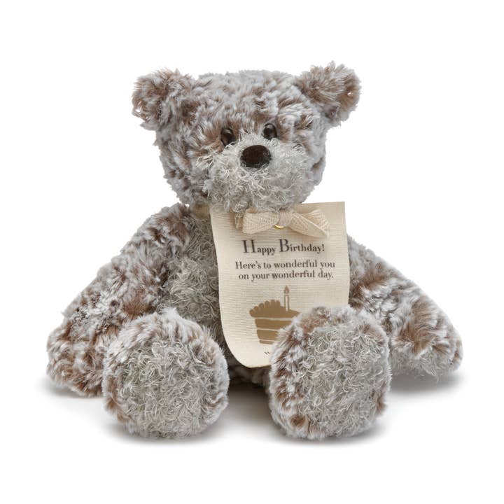 DEMDACO - Wholesale Stuffed/Plush Toy - Kids & Baby - Mini Giving Bear - Happy Birthday0