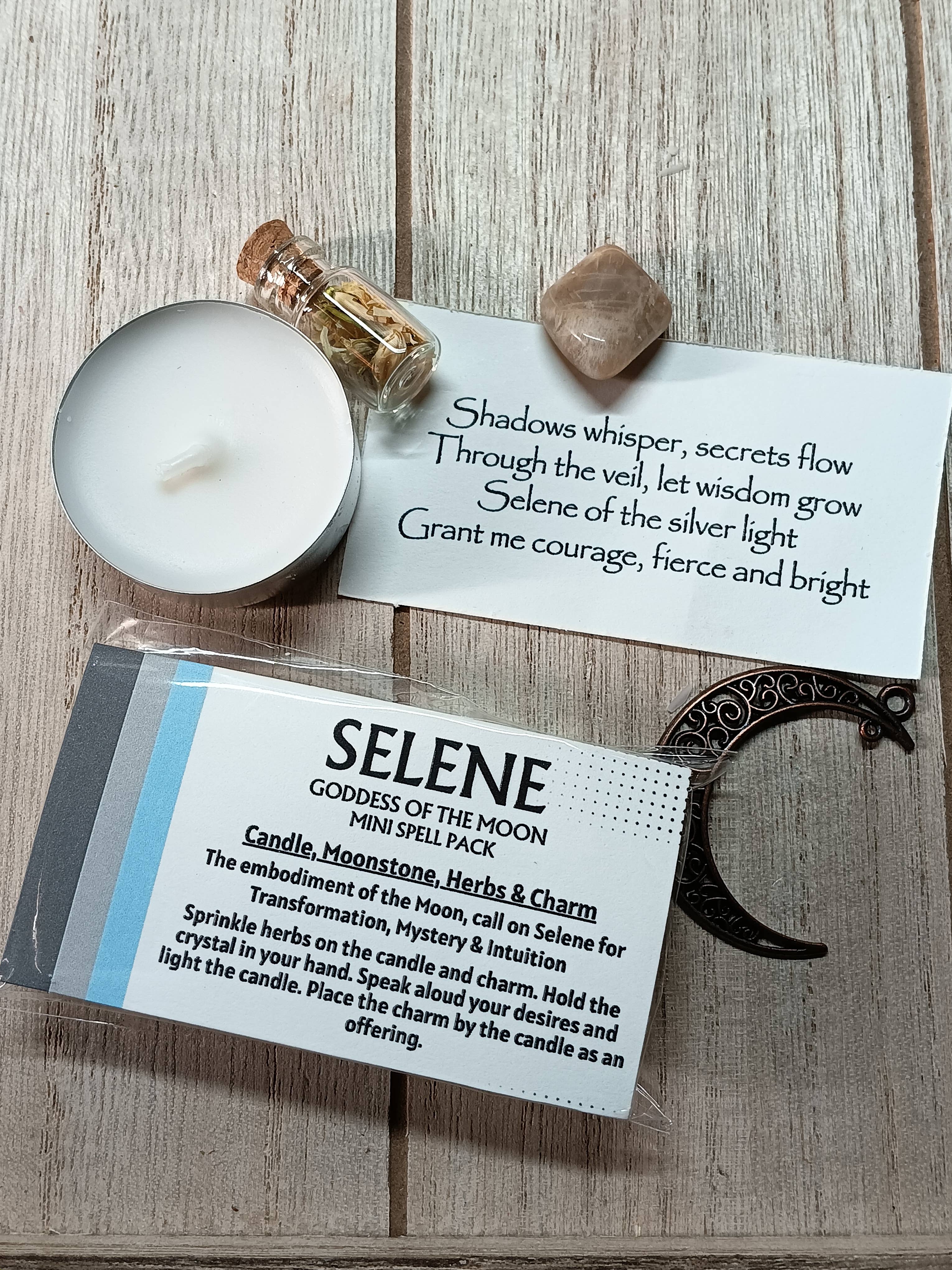 Elemental Earth Shop - Vente Accessoire de méditation - Packs de Rituel Mini Déesse Pack de Voyage3