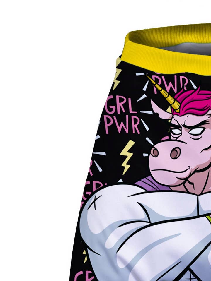 Pantaloni larghi unisex Fishikii Unicorn PWR | PANH-BAG.07 per la vendita all'ingrosso da parte di Fishikii