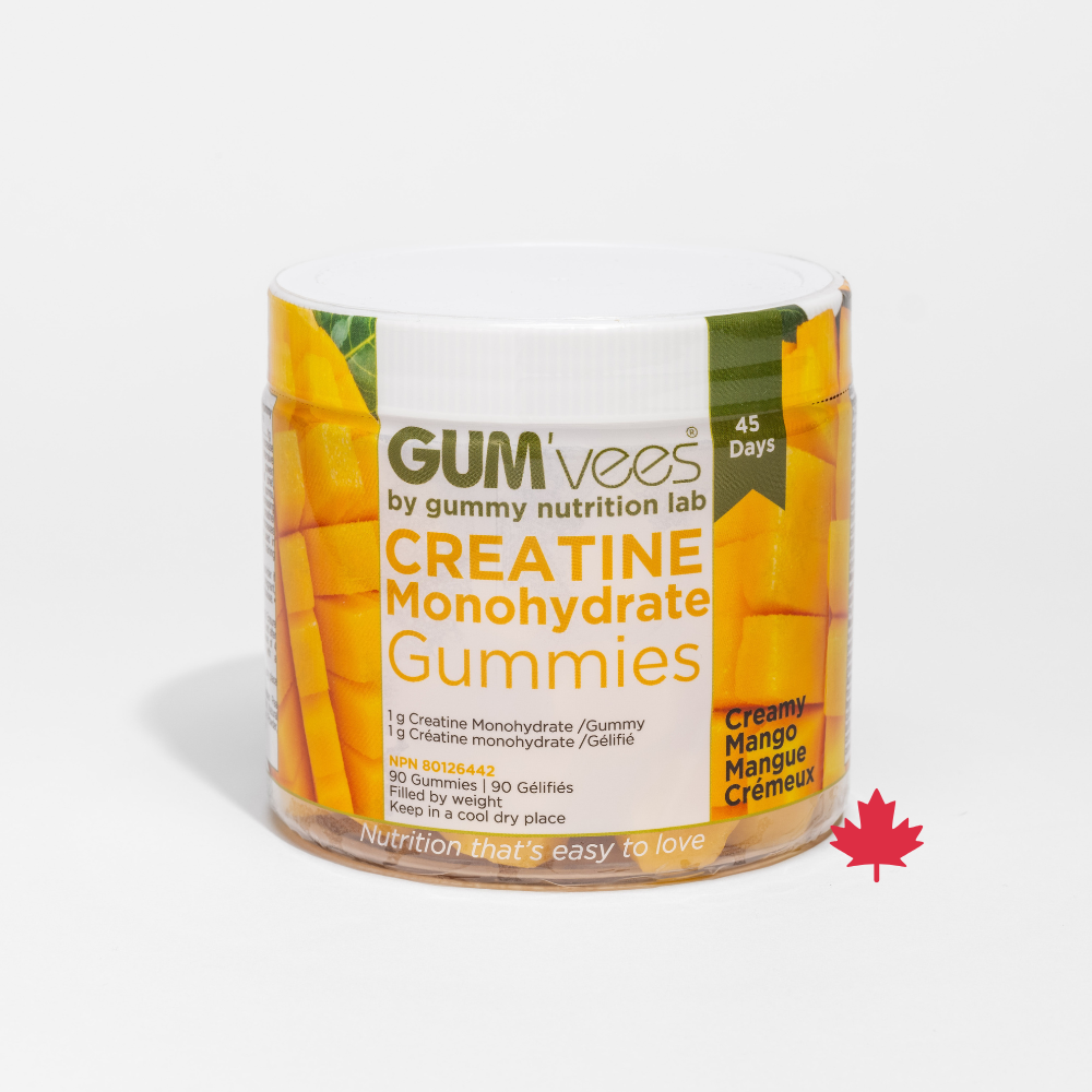 GUM'vees - Vendita all'ingrosso Vitamine/integratori orali - Gummies alla creatina - Barattolo da 90 caramelle1