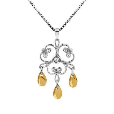 Collier à fleurs Sølje pour la vente par Scandinavian Specialties