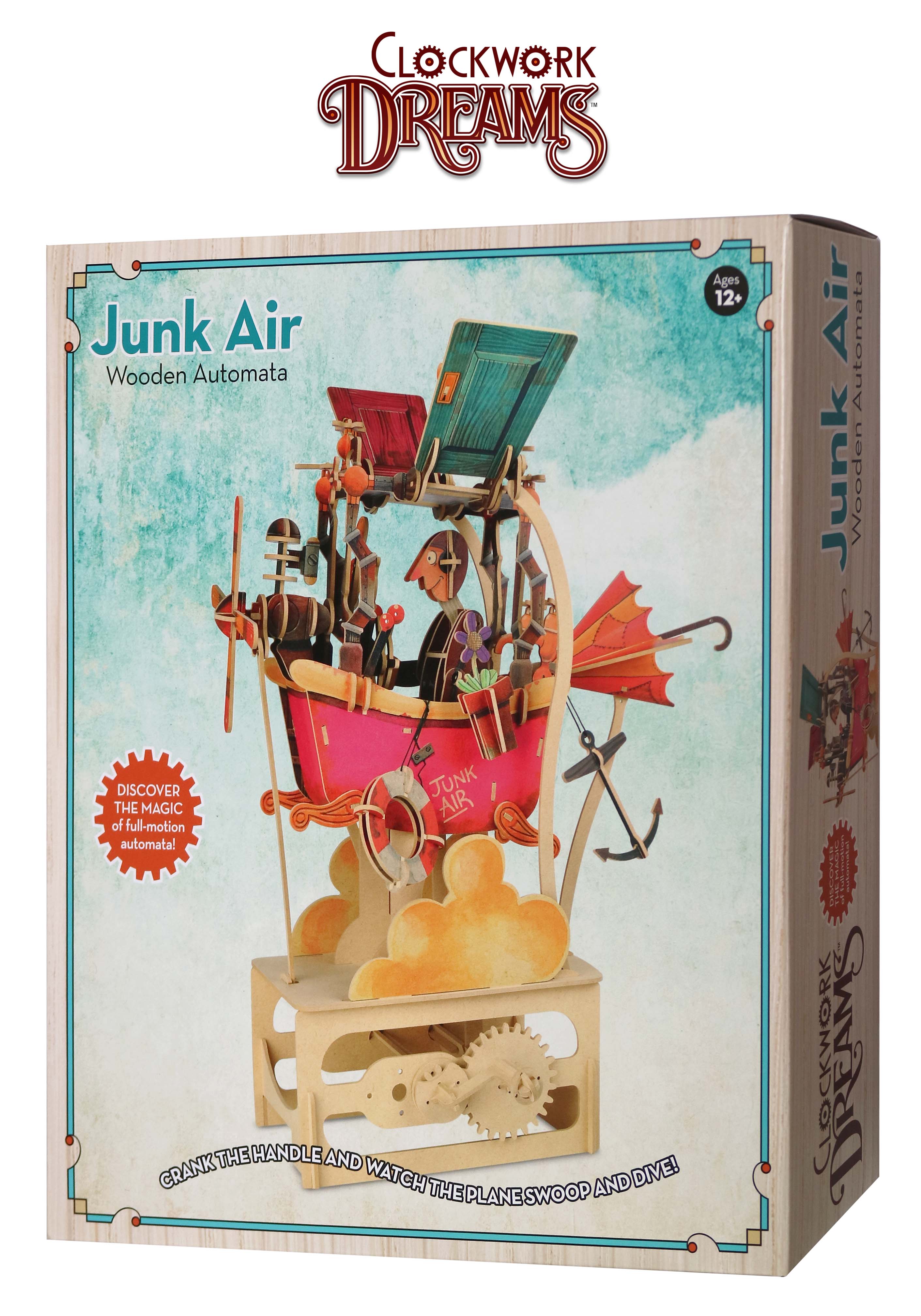 The Lazy Dog & Co. - Wholesale Wood Toy - Kids - Clockwork Dreams Storybook - Junk Air - Holiday Sale! 14%OFF1