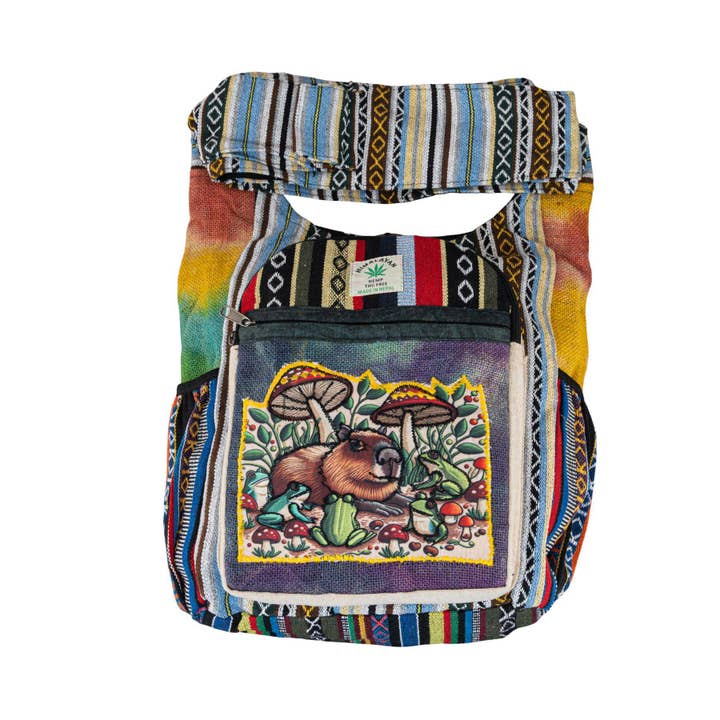 ThreadHeads Capybara Patchwork Axelväska. för wholesale av Down To Earth