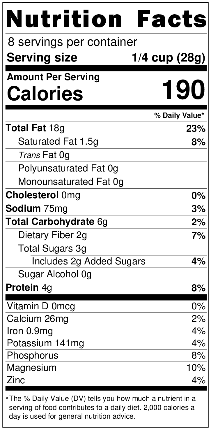 Tenderlyrooted - Wholesale Nuts - 8 oz Cinnamon Roll Bag3