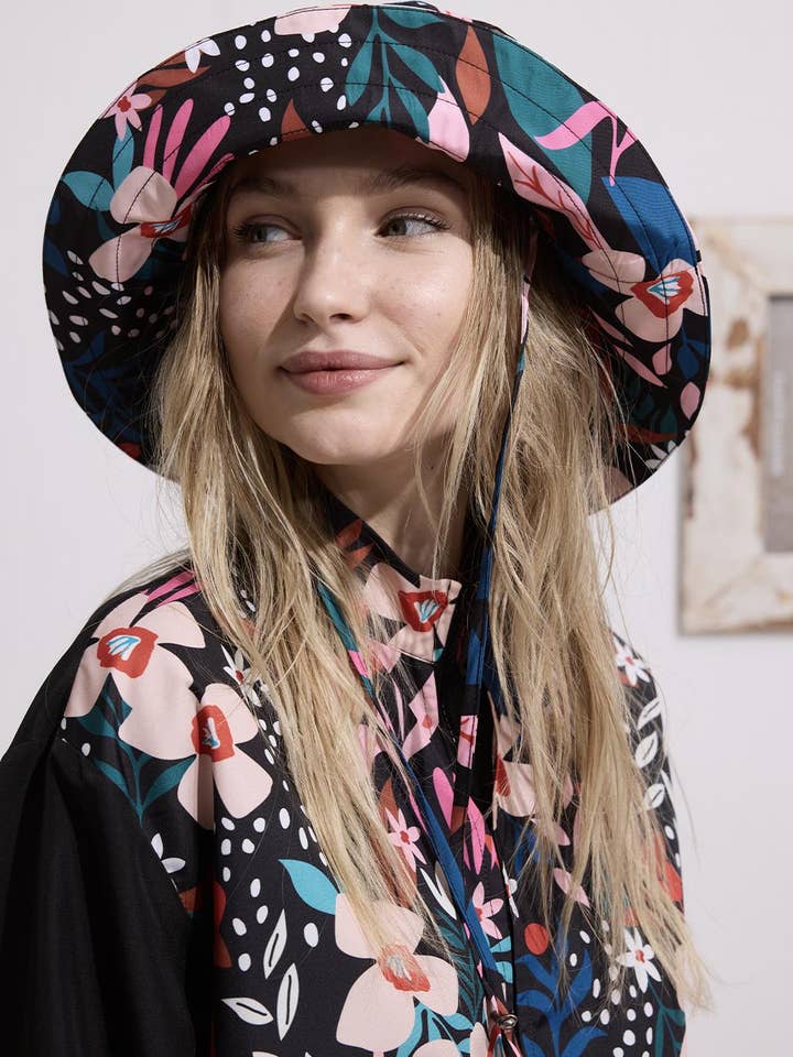 Mina Adjustable Bucket Hat for wholesale by Kadriye Baştürk