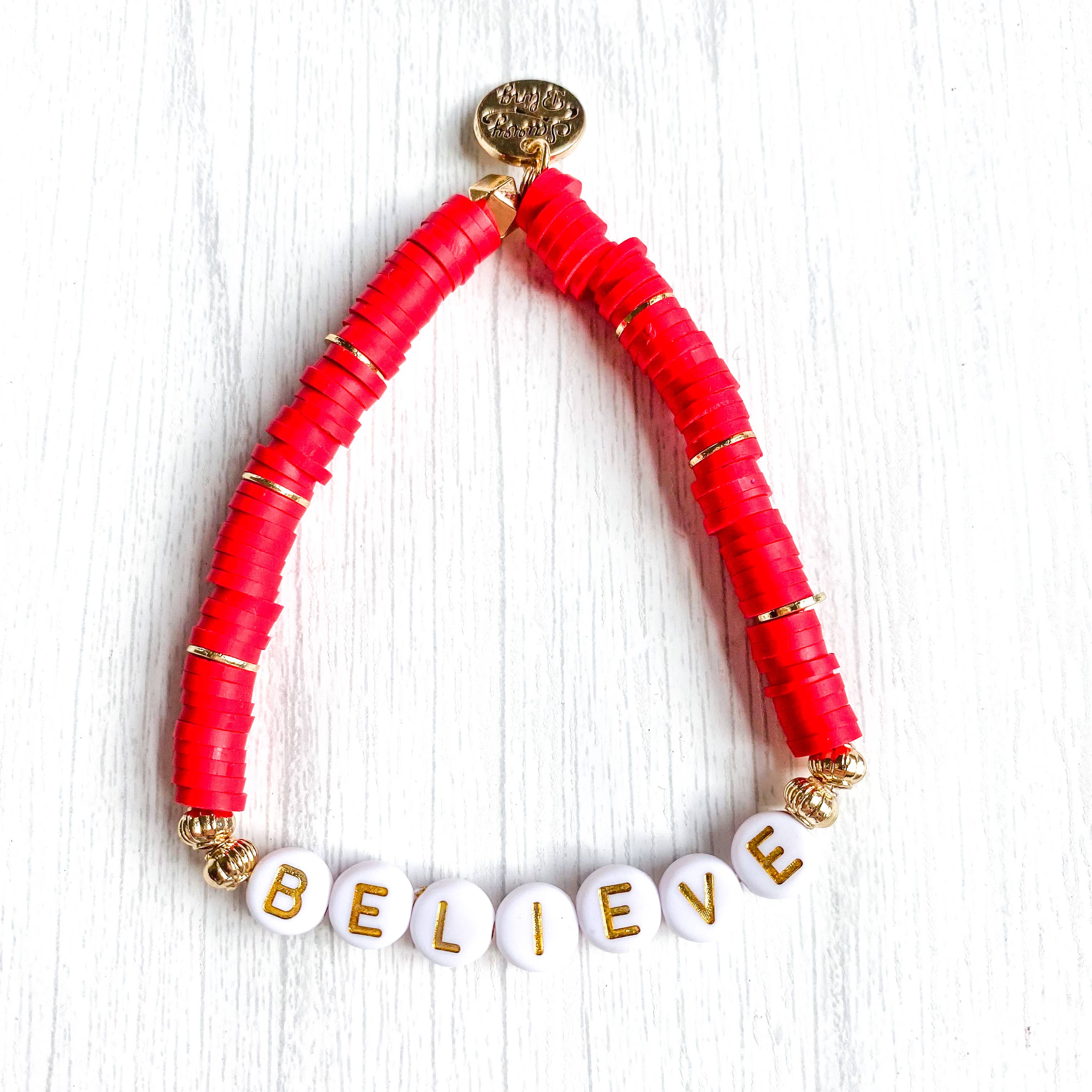 Savvy Bling - Vente Bracelet de perles - Bracelets Heishi de Noël13