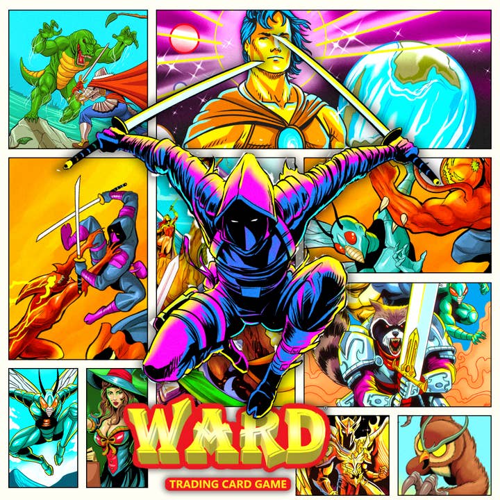 Ward Trading Card Game - Wholesale Card game - Ward TCG – Generation 1 - 35 Card Starter Pack10