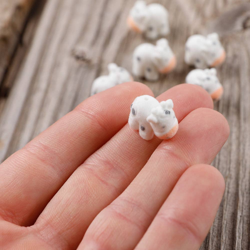 Factory Direct Craft – Engroshandel Bordpynt – Flokkede mini babykøer (pose med 6)2