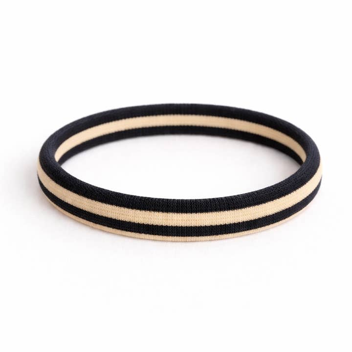 HERR&FRAUHEMPEL - Wholesale Hair Tie - Hair ties - Lulu | beige - black