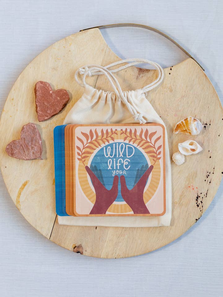 Fire+Water Partner Yoga-Pose-Karten inklusive und naturbasiert für den Großhandel von Wild Life Yoga