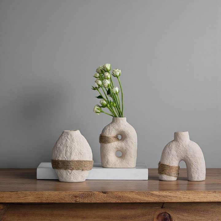 Ceramic Minimalist Vase 3-Piece Set (Set of 3) and other Purchase wholesale cylinder vases set of 3. Free returns & net 60 terms on Faire trending on Faire.