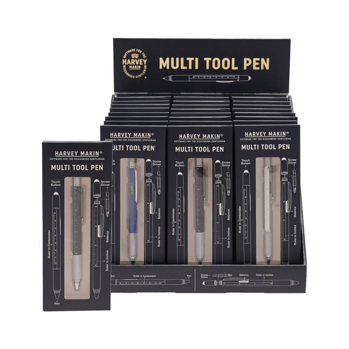 **ASTD MULTI 24** Harvey Makin Multi Tool Pen in CDU and other Purchase Wholesale penna stilografica. Free Returns & Net 60 Terms on Faire trending on Faire.