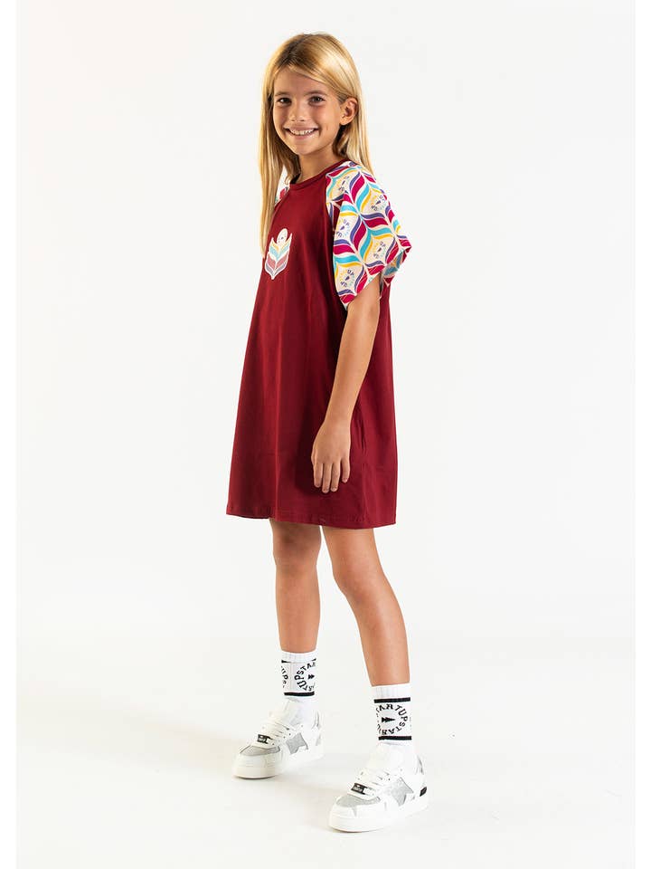 Startup Wear – wholesale Dress – Kids – OPTICAL ALL-OVER DRESS2