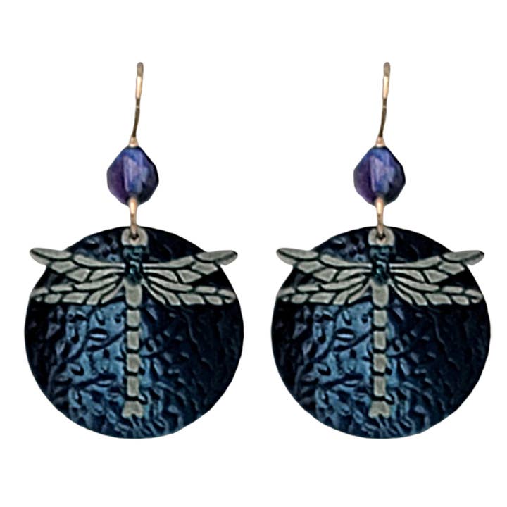 GULDSMED M/INDIGO SKIVE, BRAND PERLE, STOR for engroshandel hos Beautiful Medusa