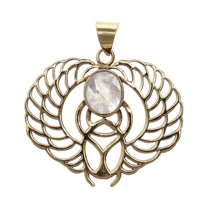 Vives de la Cortada S.L - Vendita all'ingrosso Ciondolo/pendente - Ciondolo Jepri in bronzo con minerale (Casuale)