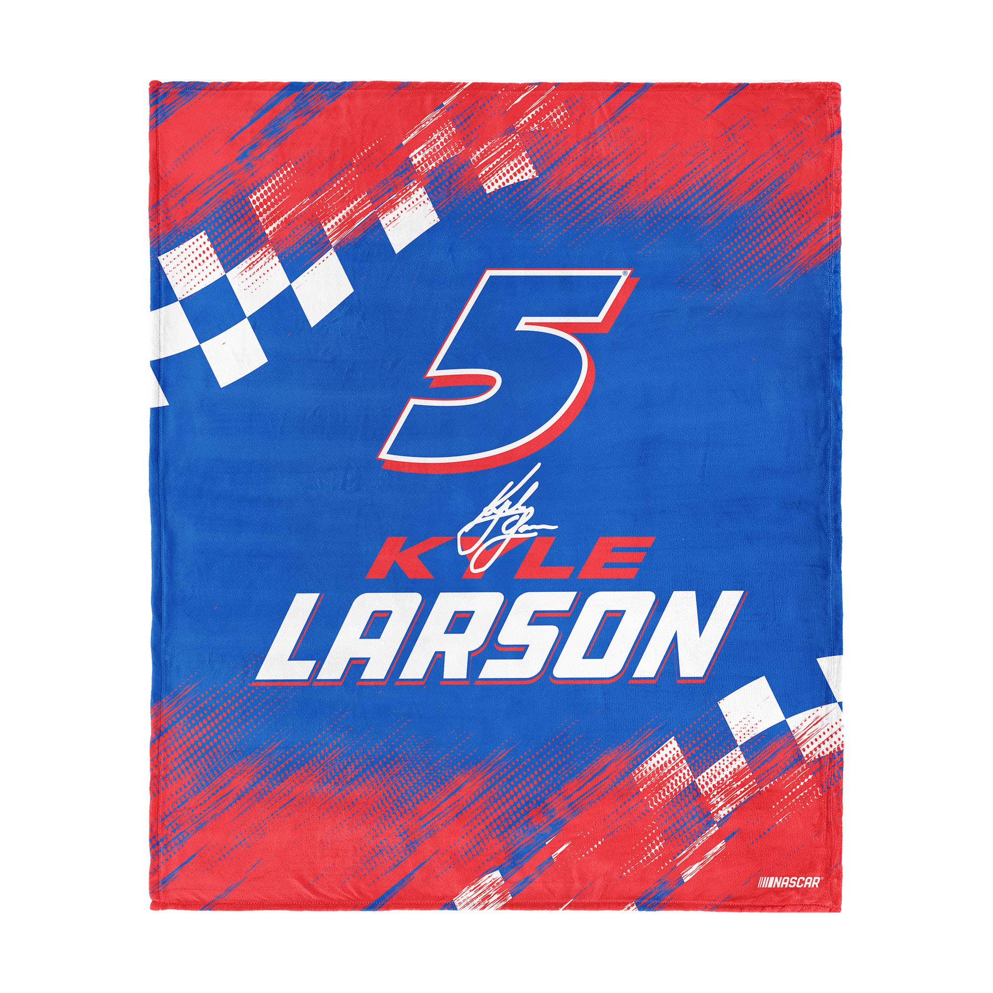 The Northwest Group - Wholesale Throw Blanket - NASCAR Kyle Larson SIMPLE SPEED - Silk Touch Throw0
