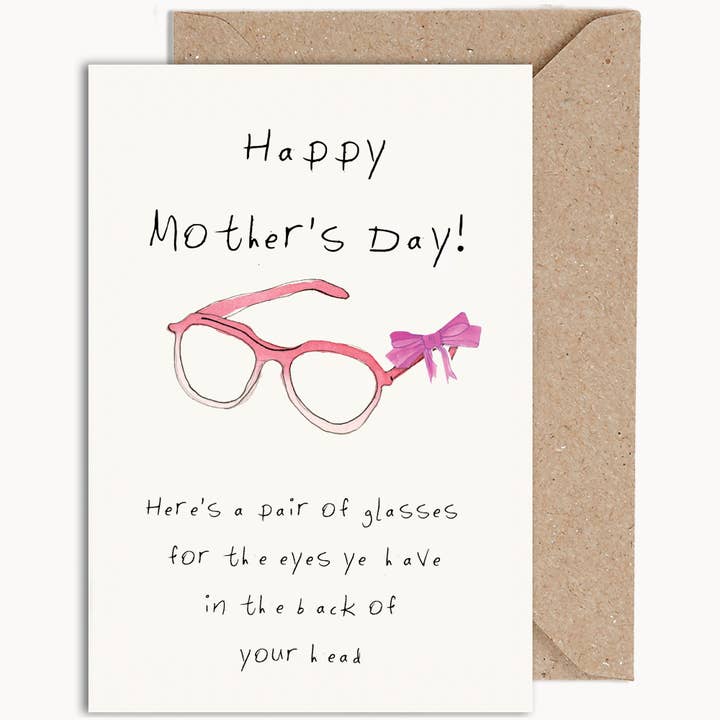 Mother's Day Glasses for wholesale by WeirdWatercolours