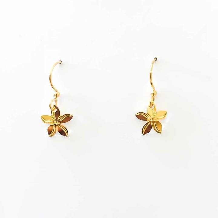 Leighton Lam Designs - Wholesale Stud/Post Earrings - Tiny Plumeria