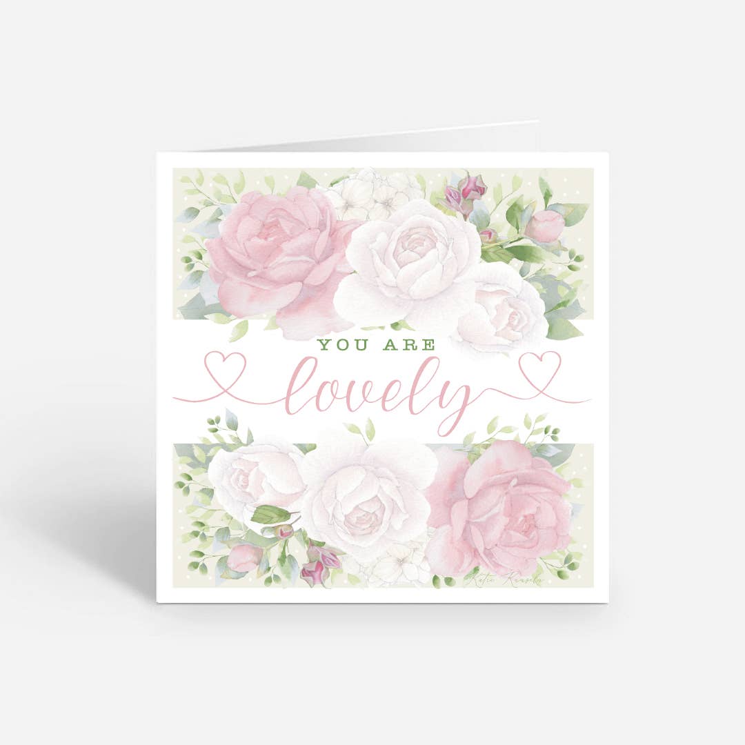Rosenheart - Wholesale Love Card - Calligraphy with Flowers Card