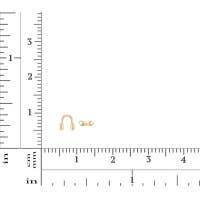 Plazko - Wholesale Craft supplies - Wire Guards 14Kt Gold Filled 0.031" (.79mm Hole) - 20pcs/pk2