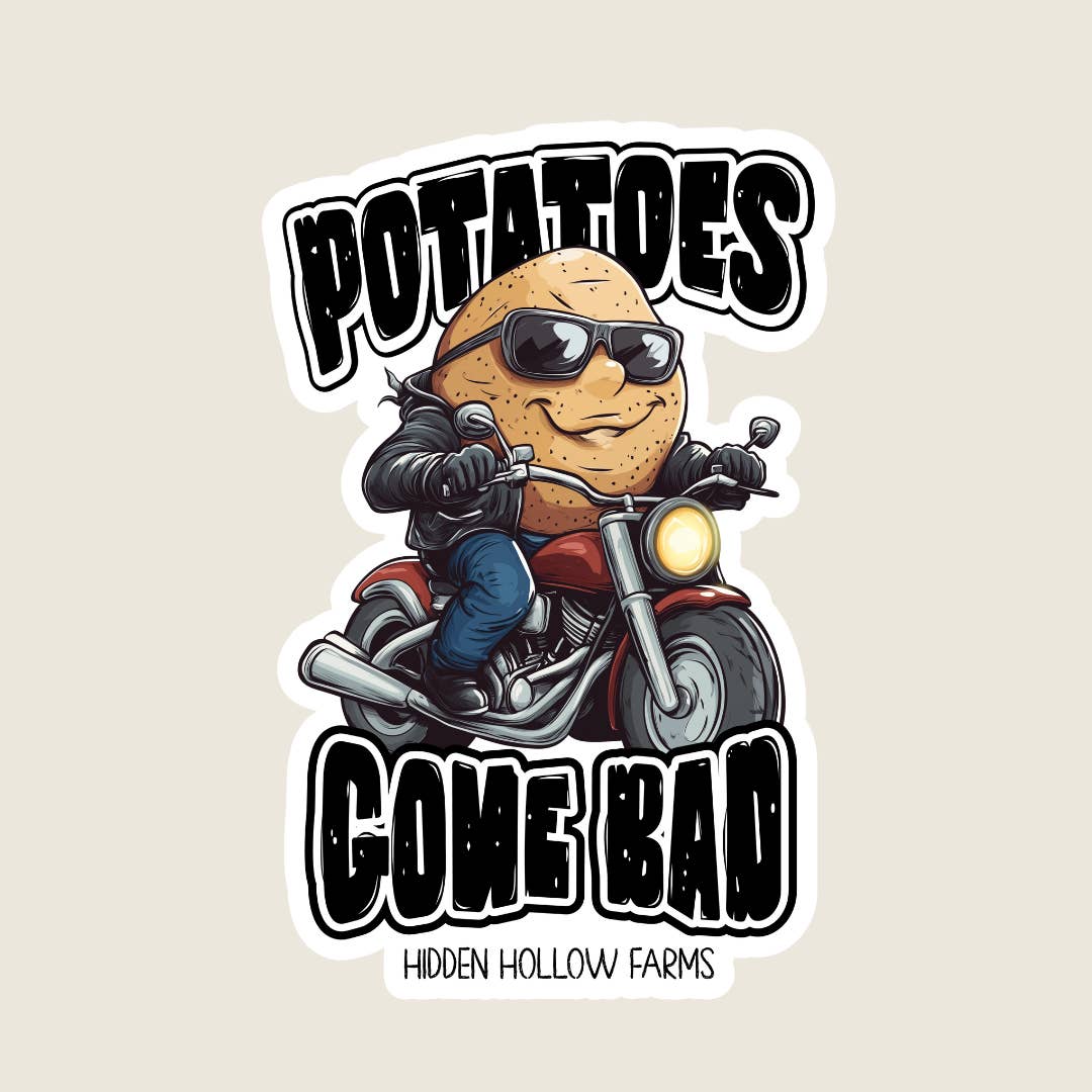 Shoreline Summit - Wholesale Sticker - Potatoes Gone Bad Souvenir Sticker