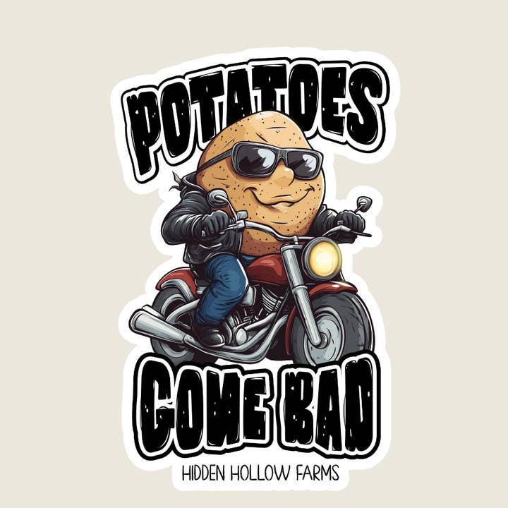 Shoreline Summit - Wholesale Sticker - Potatoes Gone Bad Souvenir Sticker0