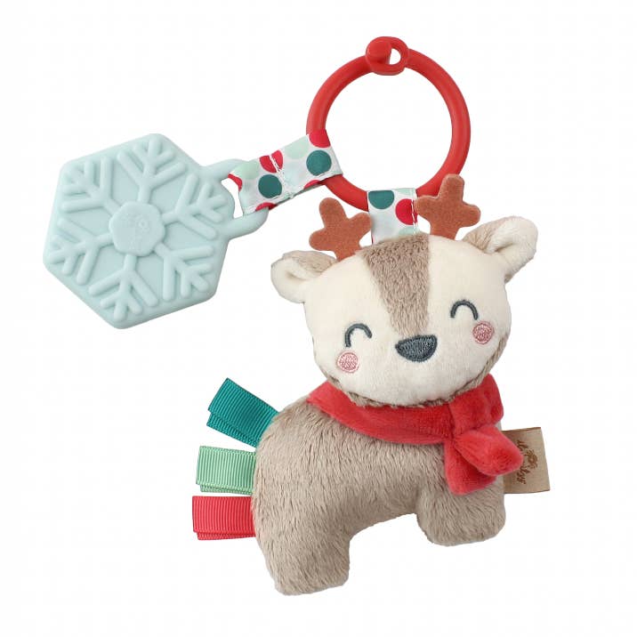 Itzy Ritzy - Wholesale Teether (Not Clip-On) - Baby - Holiday Itzy Palâ„¢ Plush + Teether