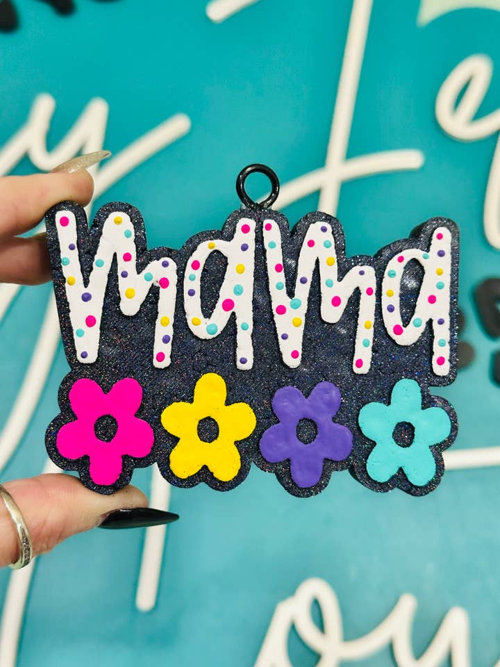 Floral Mama Car Freshie for wholesale by Sassy Fras Couture