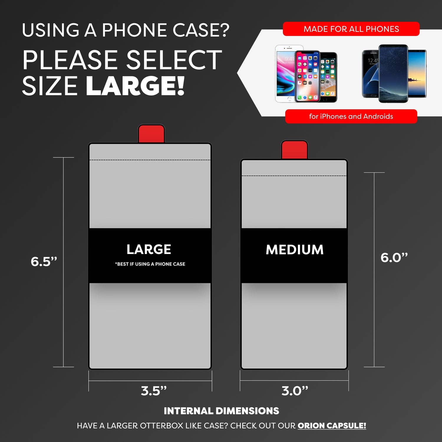 PHOOZY - Wholesale Phone Case - Unisex - Apollo Series Thermal Phone Case - Extends Battery Life 3X12