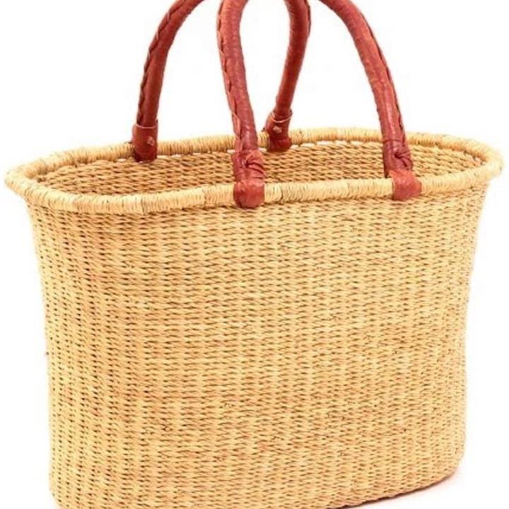 African Basket | Oval Bolga Ghana Basket Dye Free and other Purchase Wholesale how much is a bag. Free Returns & Net 60 Terms on Faire trending on Faire.
