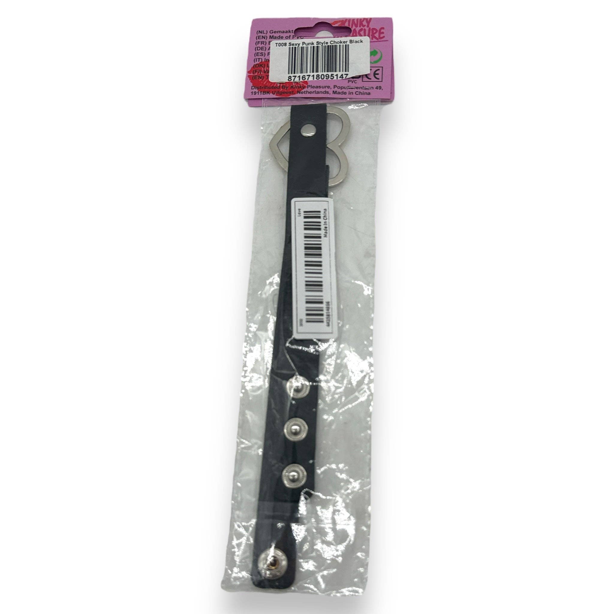 Kinky Pleasure - Wholesale Choker/Collar - Kinky Pleasure - T008 - Sexy Punk Style Choker - 12 Colors - 40cm37