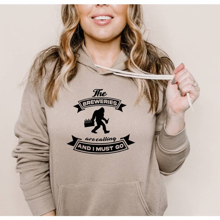 Sudadera con capucha de Bigfoot Breweries #208 para venta al por mayor de Tron Tron Graphic Wear