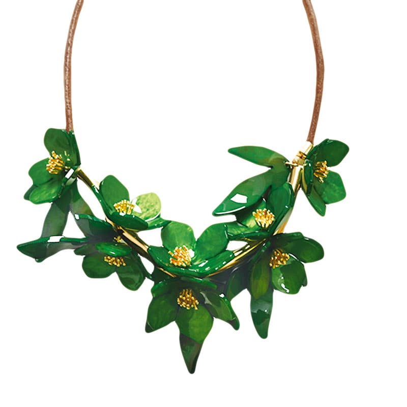 AMORINO SRL – wholesale Choker/Krage – Halsband med hartsblommor - FT24160A8520