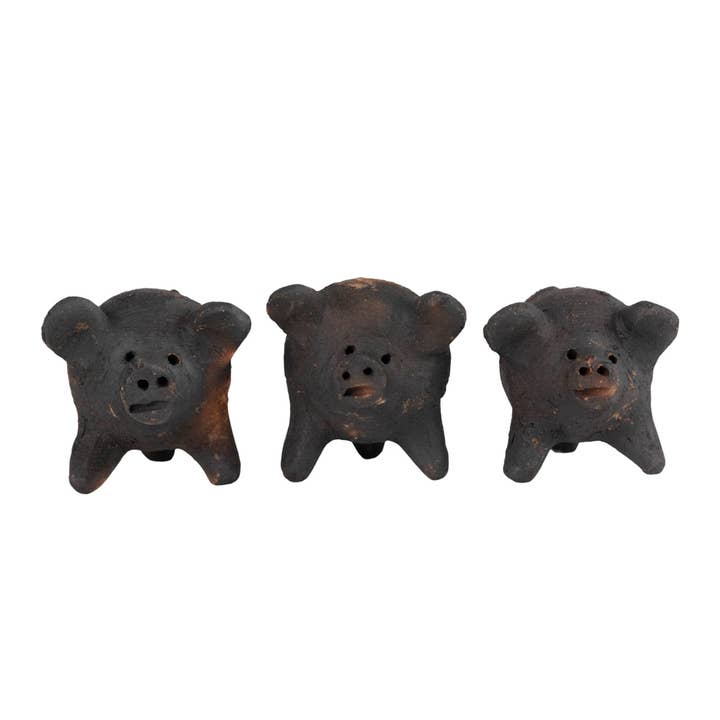Ten Thousand Villages - Wholesale Decorative Figurine - Good Luck Pig