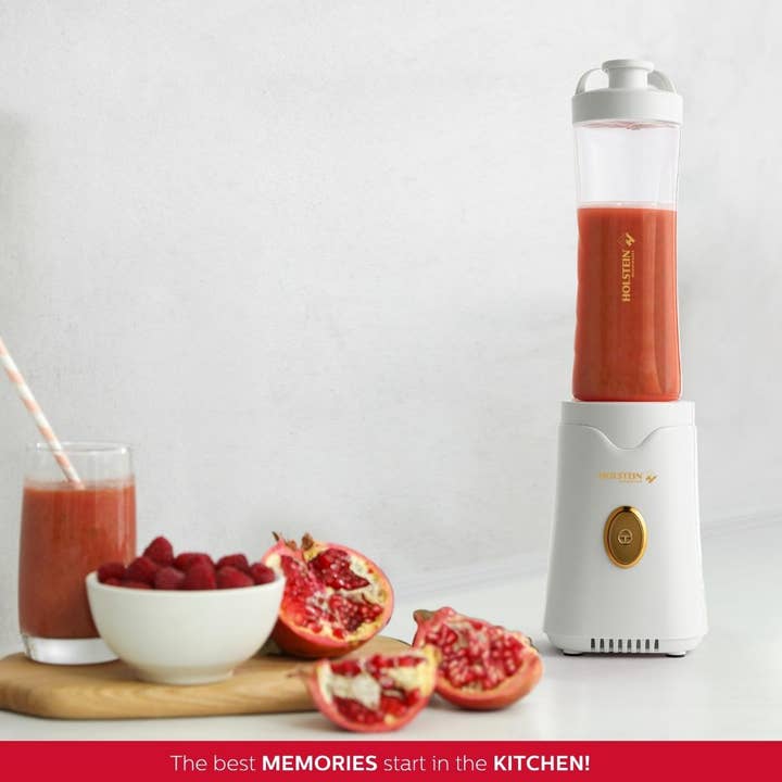 GOLDEN ELEGANCE PERSONAL TRAVEL BLENDER 20 OZ WHITE GOLD for wholesale on Faire10