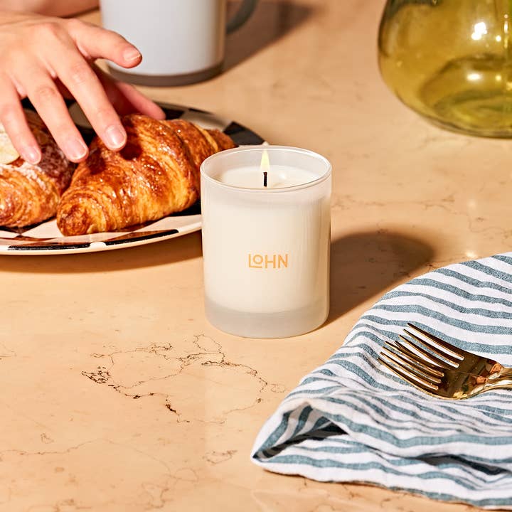 LOHN - Wholesale Jar/Filled Candle - LOHN Candle - FEU Cardamom & Coconut