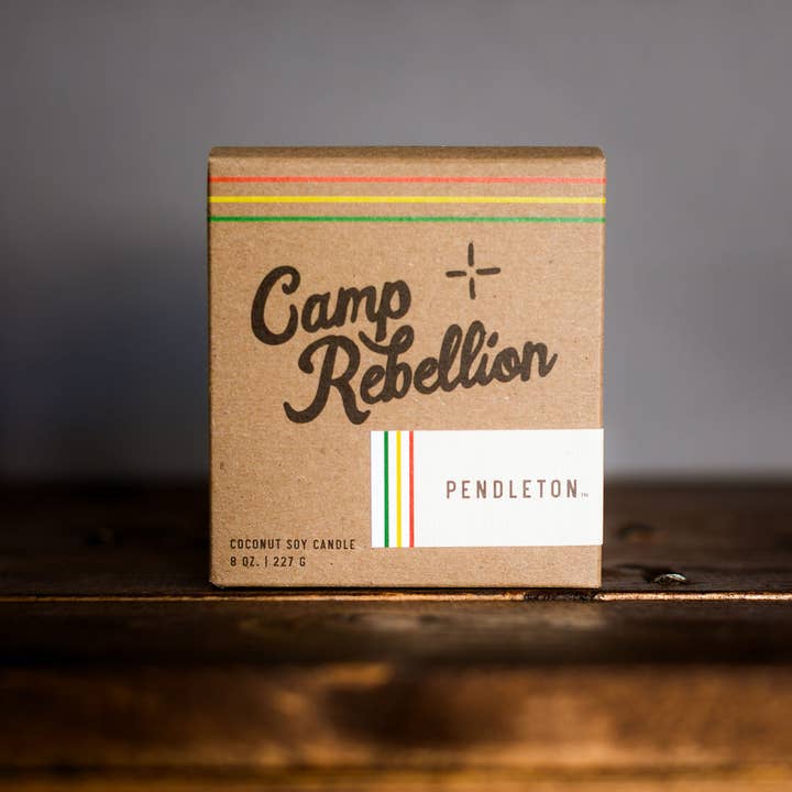 R. Rebellion - Wholesale Jar/Filled Candle - Pendleton Candle 8 oz.