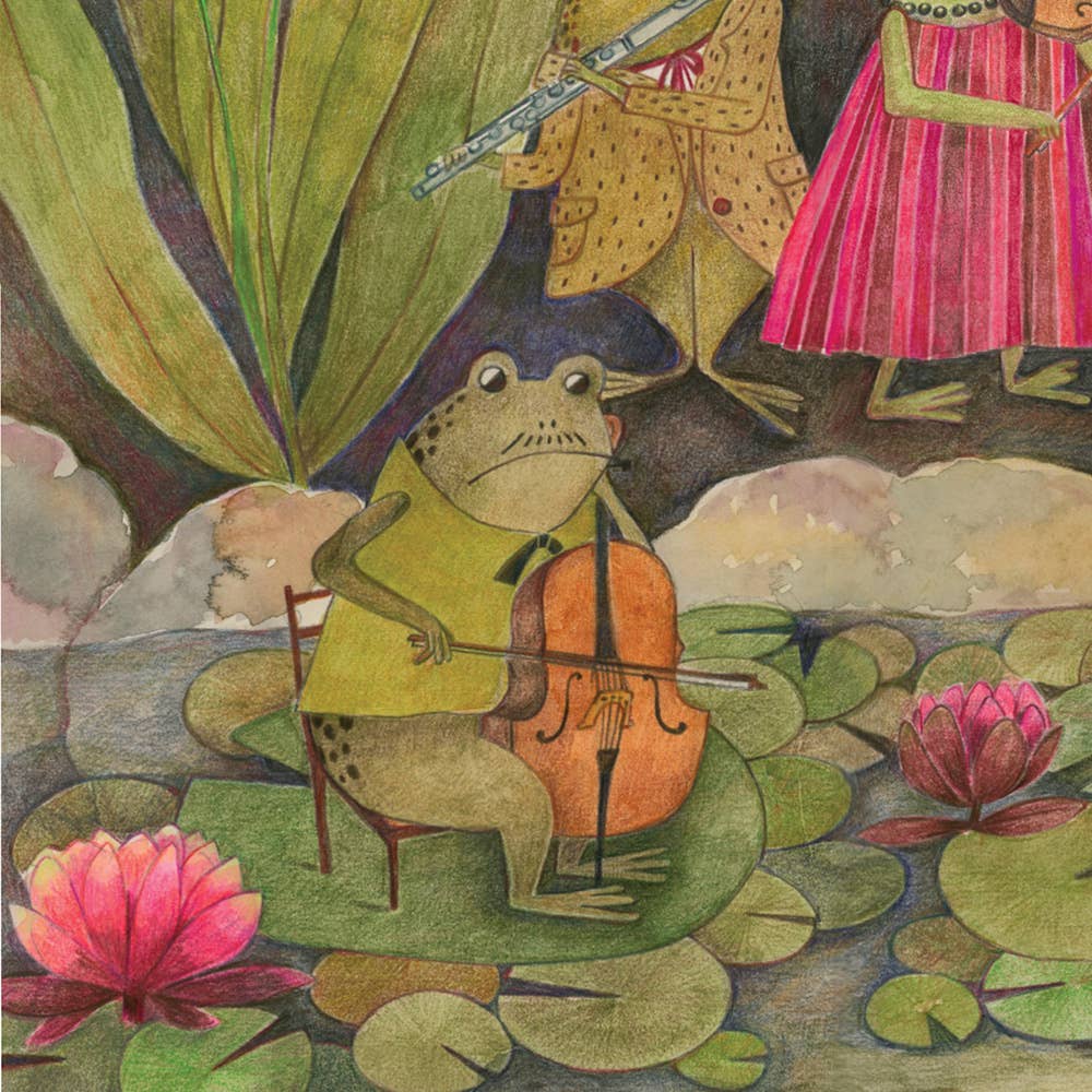 Keiko Hayner Illustrations – wholesale Art print – Midnight Concert Art Print3