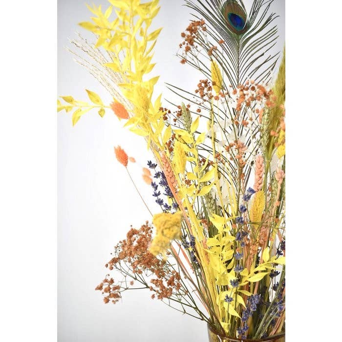 Dutch Flower Studio - Wholesale Dried/Pressed Flowers - Dried flower bouquet - Sunshine - 65 cm - Natural Flowers2