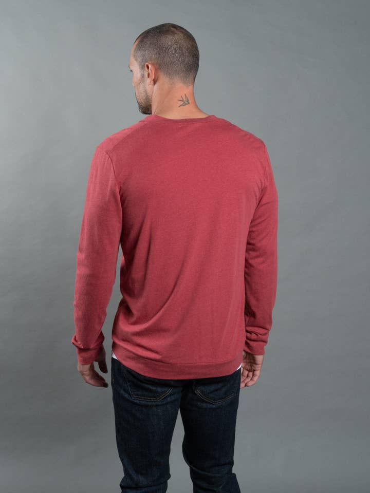 Mika Jaymes - Wholesale Cardigan - Men's - Men's Tri-Blend Cardigan Sweater34