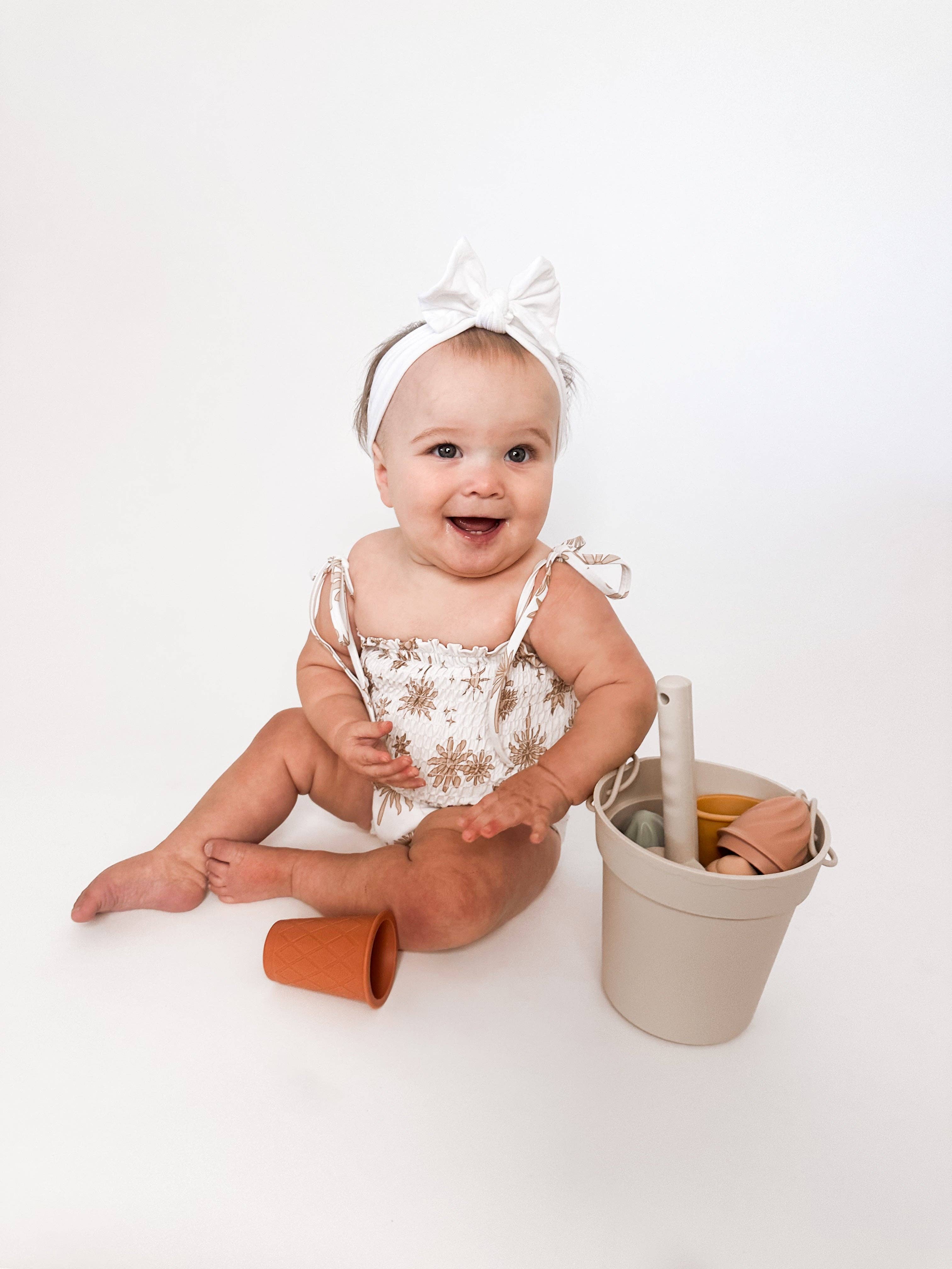 Wyldhood - Vente Maillot de bain une pièce – enfant - Maillot de bain une pièce Tropics Smocked2