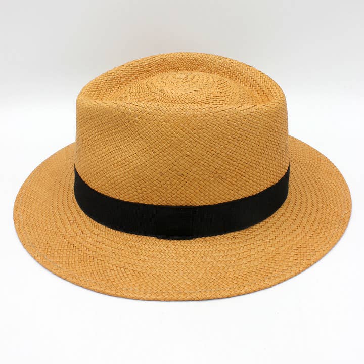Hologramme Paris - Venta al por mayor Sombrero de paja - Unisex - Panamá — 97020 Tabaco