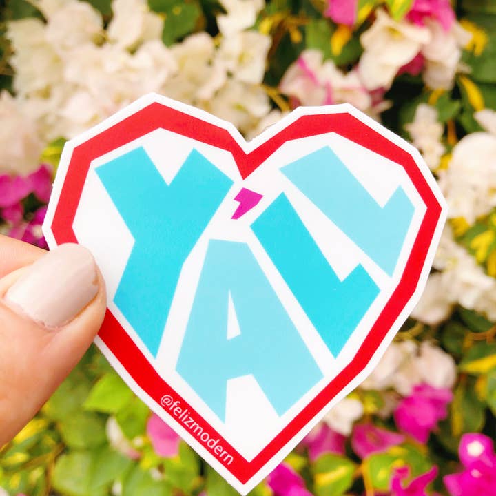 Autocollant Love Y'll pour la vente par Feliz Modern