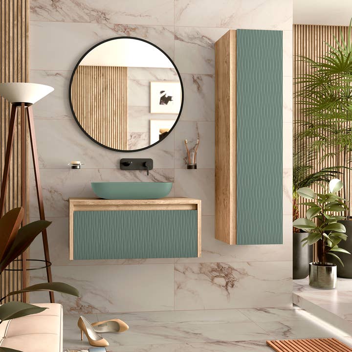 Meuble-lavabo de salle de bain Collection LAMBDA par DAX pour la vente par DAX