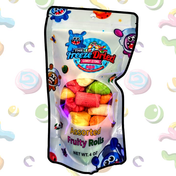 The Freeze Dried Candy Store - Wholesale Hard Candy - Assorted Fruity Rolls