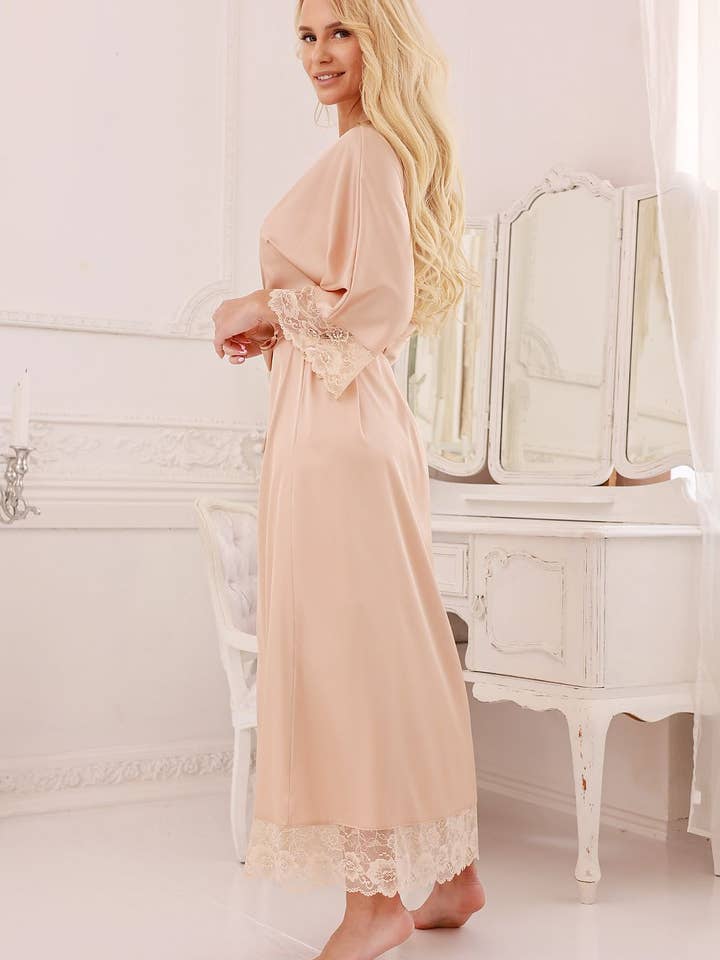 Lieber Deem Marktplatz - Wholesale Robe - Women's - Long Dressing Gown Model 187010 Kalimo23